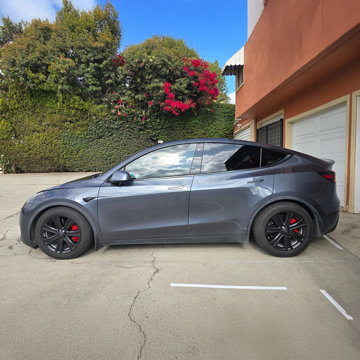 Yeslak Single Replacement Wheel Cover For Tesla Model Y 19'' Gemini Wheels & Model S 19" Tempest Wheels ((1 Piece))