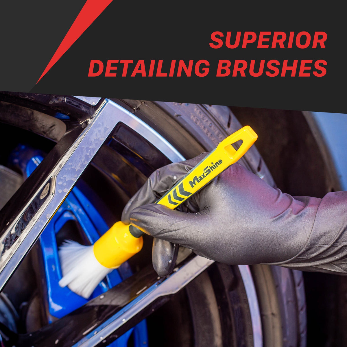 MaxShine Superior Soft Detailing Brushes