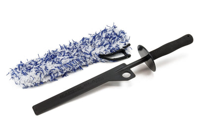 Autofiber [Barrel Blade Lite] Microfiber Wheel Brush