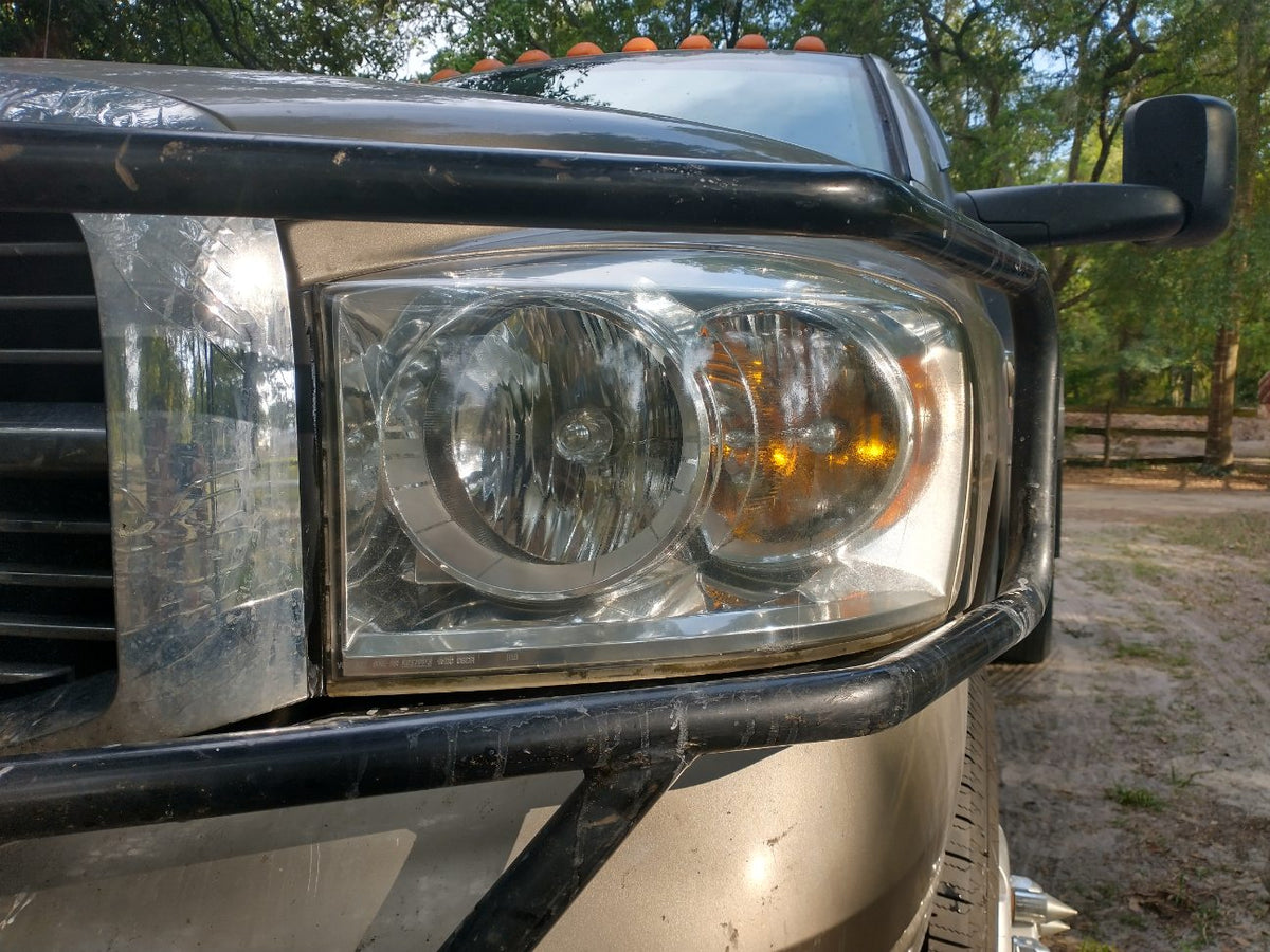 Dvelup Lenz Pro Headlight Restoration Foam Kit – Professional Headlight Repair System