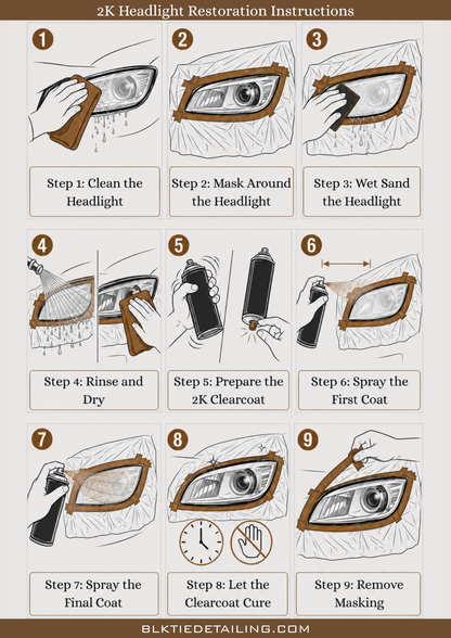 TSS Wholesale True 2K Headlight Restoration Kit