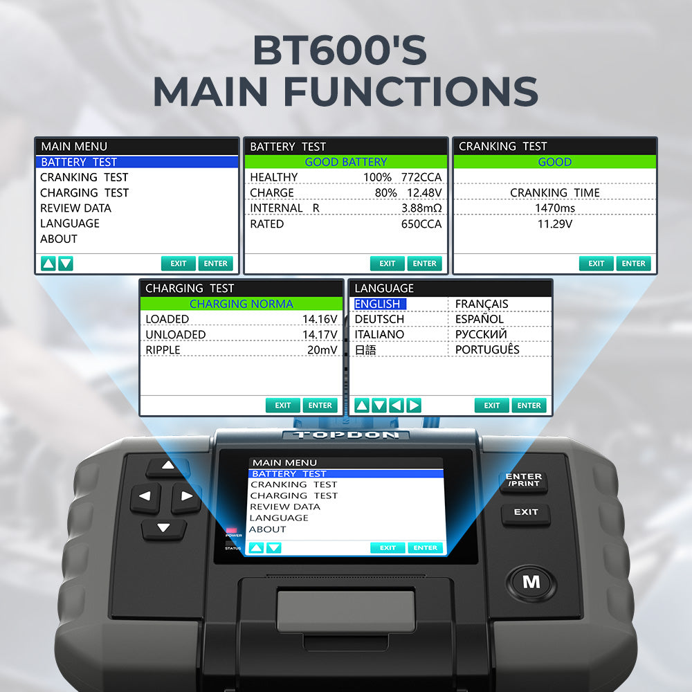 TOPDON BT600