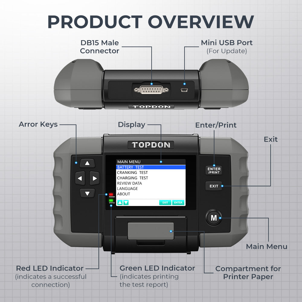 TOPDON BT600