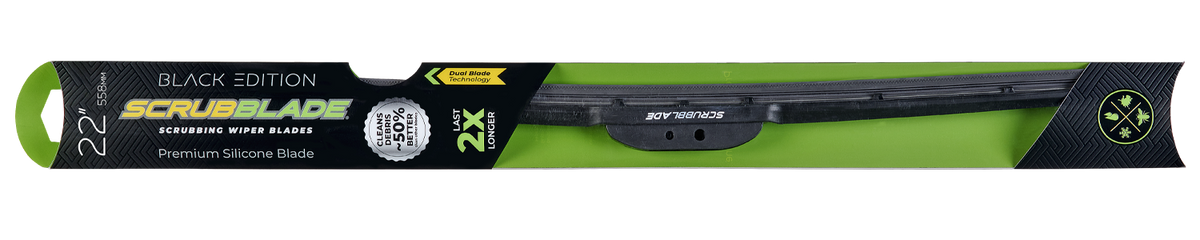 Scrubblade Black Edition Wiper Blade
