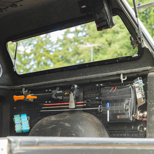 BuiltRight Industries Bedside Rack MOLLE Panel System | RAM 1500 (2019+)