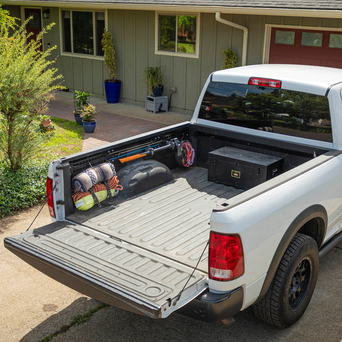 BuiltRight Industries Bedside Rack MOLLE Panel System | RAM 1500 (2019+)