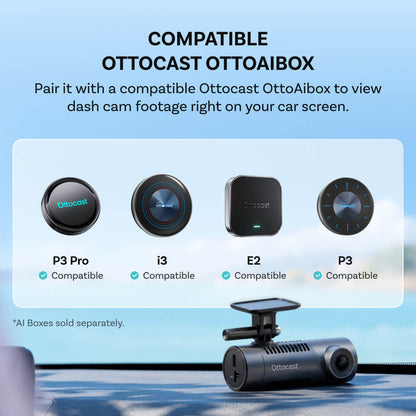 Ottocast Otto Dash Cam for the OttoAibox Series