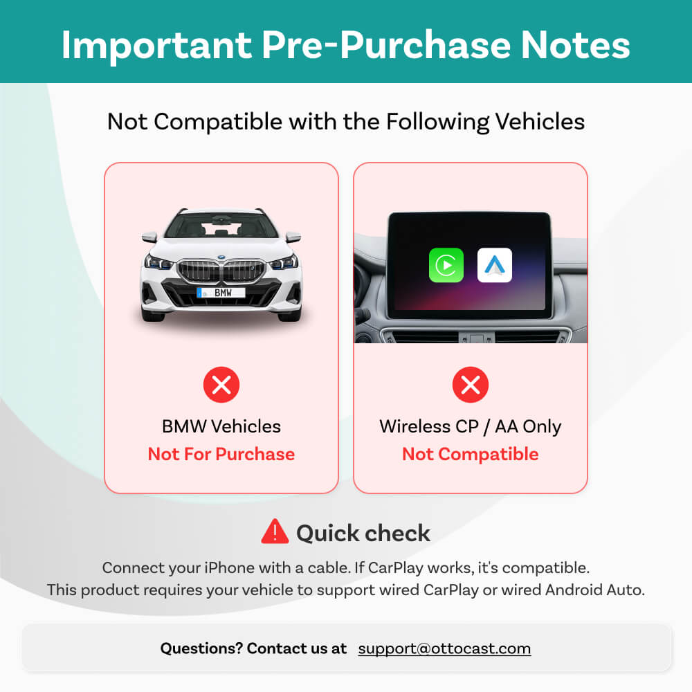 Ottocast OttoAibox P3 Pro CarPlay AI Box