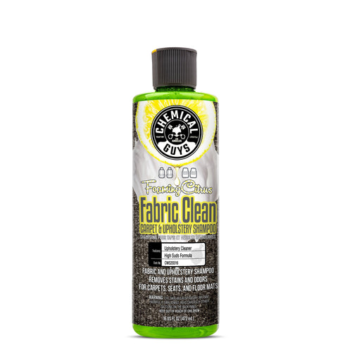 Chemical Guys Foaming Citrus Fabric Clean Carpet & Upholstery Shampoo