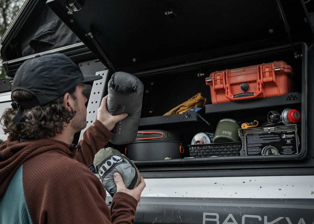 Backwoods Adventure Mods Backwoods Overland Bed Rack Storage Box For Tacoma