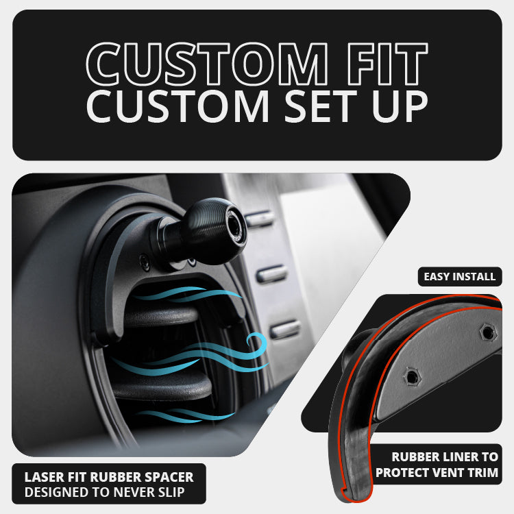 Tackform LINK™ Vent Mount Bracket With MagSafe Phone Holder For Tacoma (2016-2023)