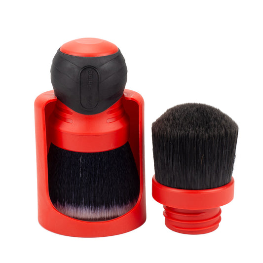 MaxShine Curved Grip Extra Large Brush - Ultra Soft & Mixed Bristle