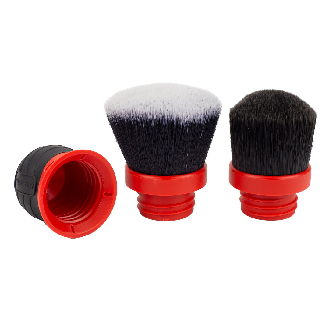 MaxShine Curved Grip Extra Large Brush - Ultra Soft & Mixed Bristle