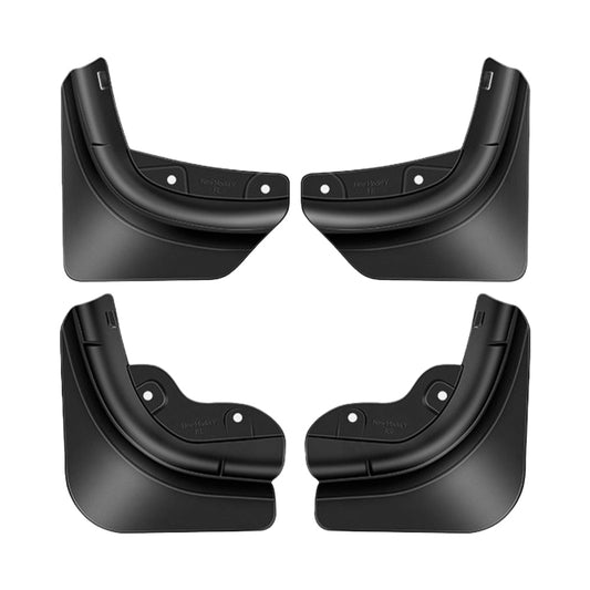 Yeslak Custom-Fit Mud Flaps for 2025+ Tesla Model Y Juniper | Premium TPE Splash Guards | No-Drill Installation & Paint