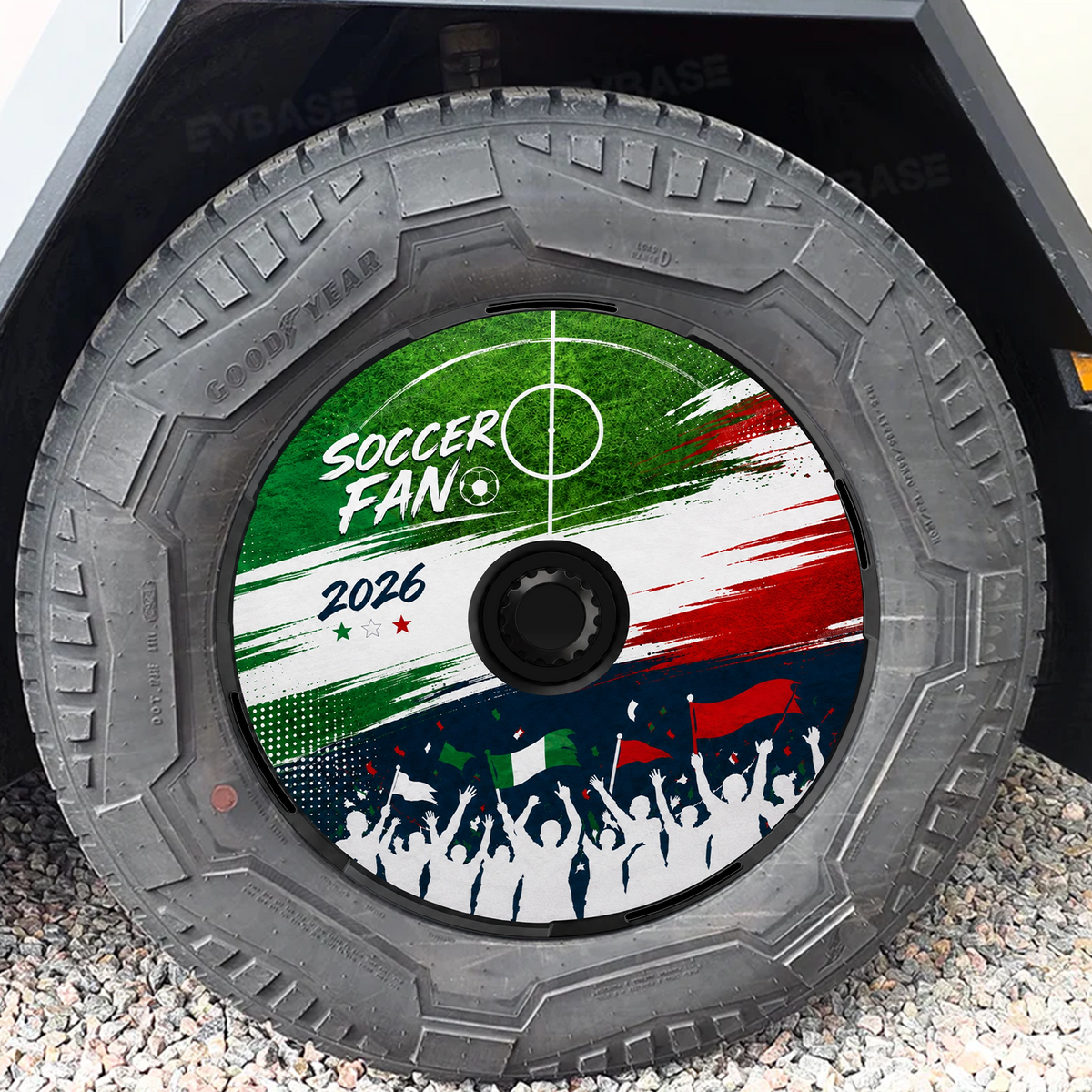 EVBASE Cybertruck Aero Wheel Covers 18/20 Inch Wheels Hubcaps for Tesla