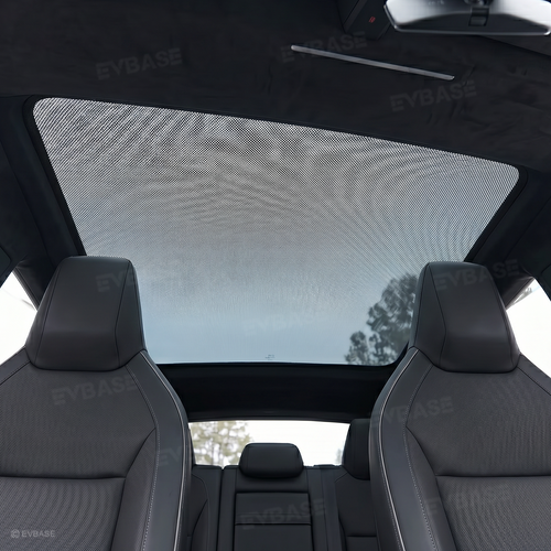 EVBASE Cybertruck Glass Roof Sunshade OEM-Style Roof Shade Heat Insulation UV Protection Skylight Shade