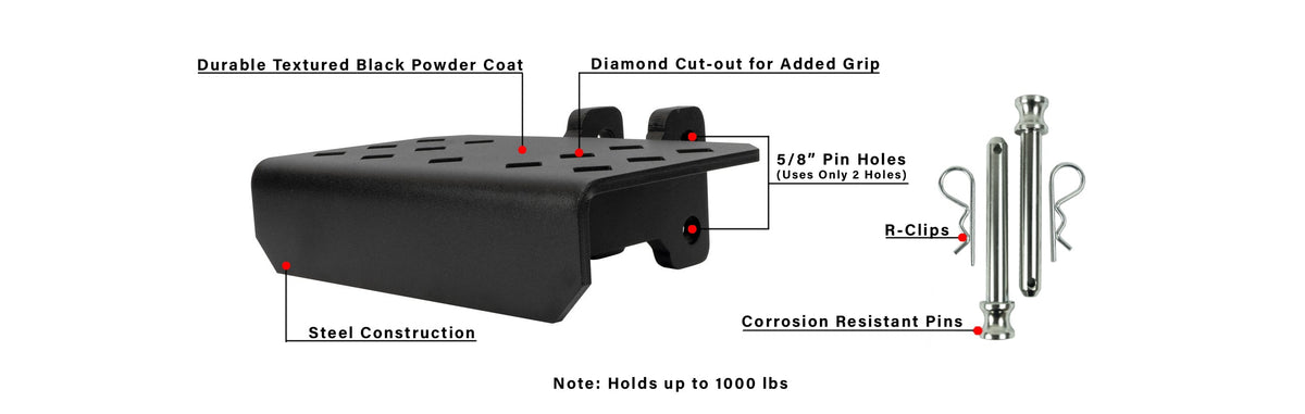 BulletProof Hitches BulletProof Hitch Step Attachment