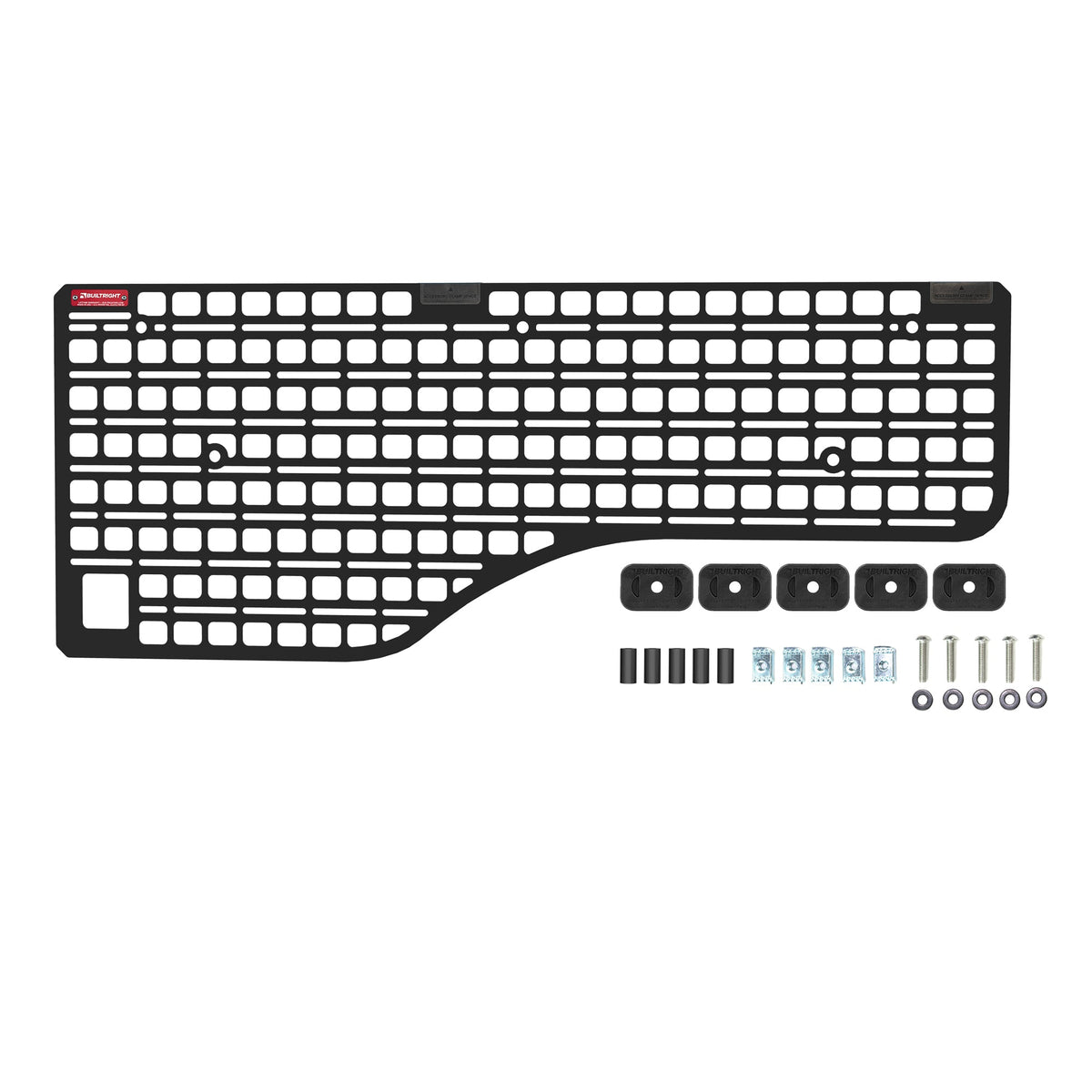 BuiltRight Industries Bedside Rack MOLLE Panel System | Chevrolet Colorado & GMC Canyon (2015-2022)