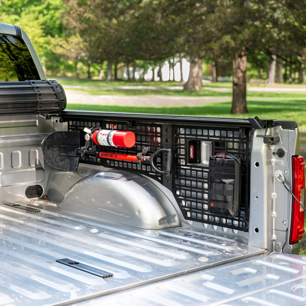 BuiltRight Industries Bedside Rack MOLLE Panel System | Ford F-150, Raptor & Lightning (2015-2026)