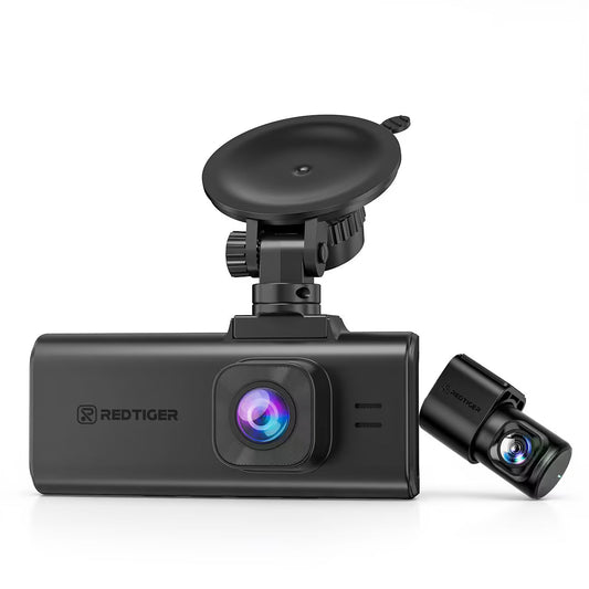 Redtiger F7NA 2 Channel Dash Cam 4K Sony STARVIS 2