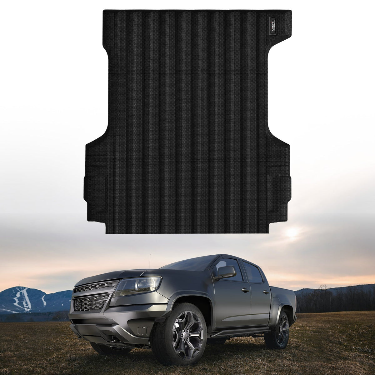 LASFIT Fit for 2015-2022 Chevrolet Colorado 5.1FT Short Bed Mat or Tailgate Mat