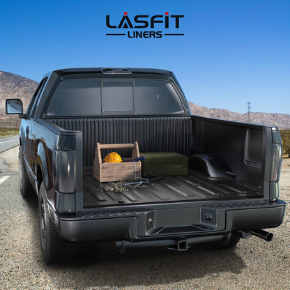 LASFIT Fit for 2004-2014 Ford F-150 5.5' Bed Heavy Duty Truck Bed Mats, Not Fit Drop-in liners