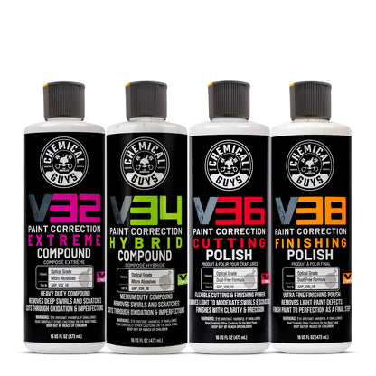 Chemical Guys Blemish Removal 4 Step Compound & Polish Bundle