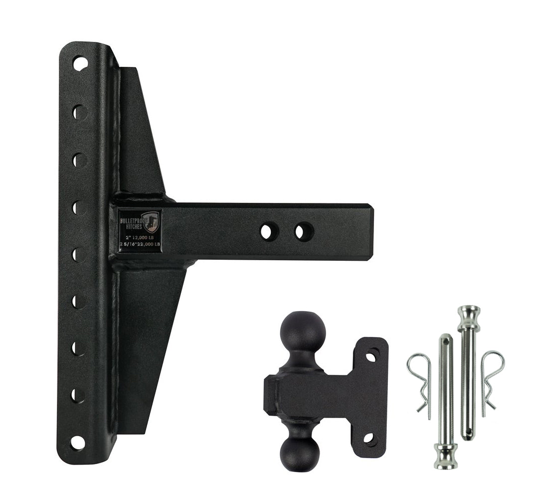 BulletProof Hitches 2.5" Heavy Duty 4" & 6" Offset Hitch