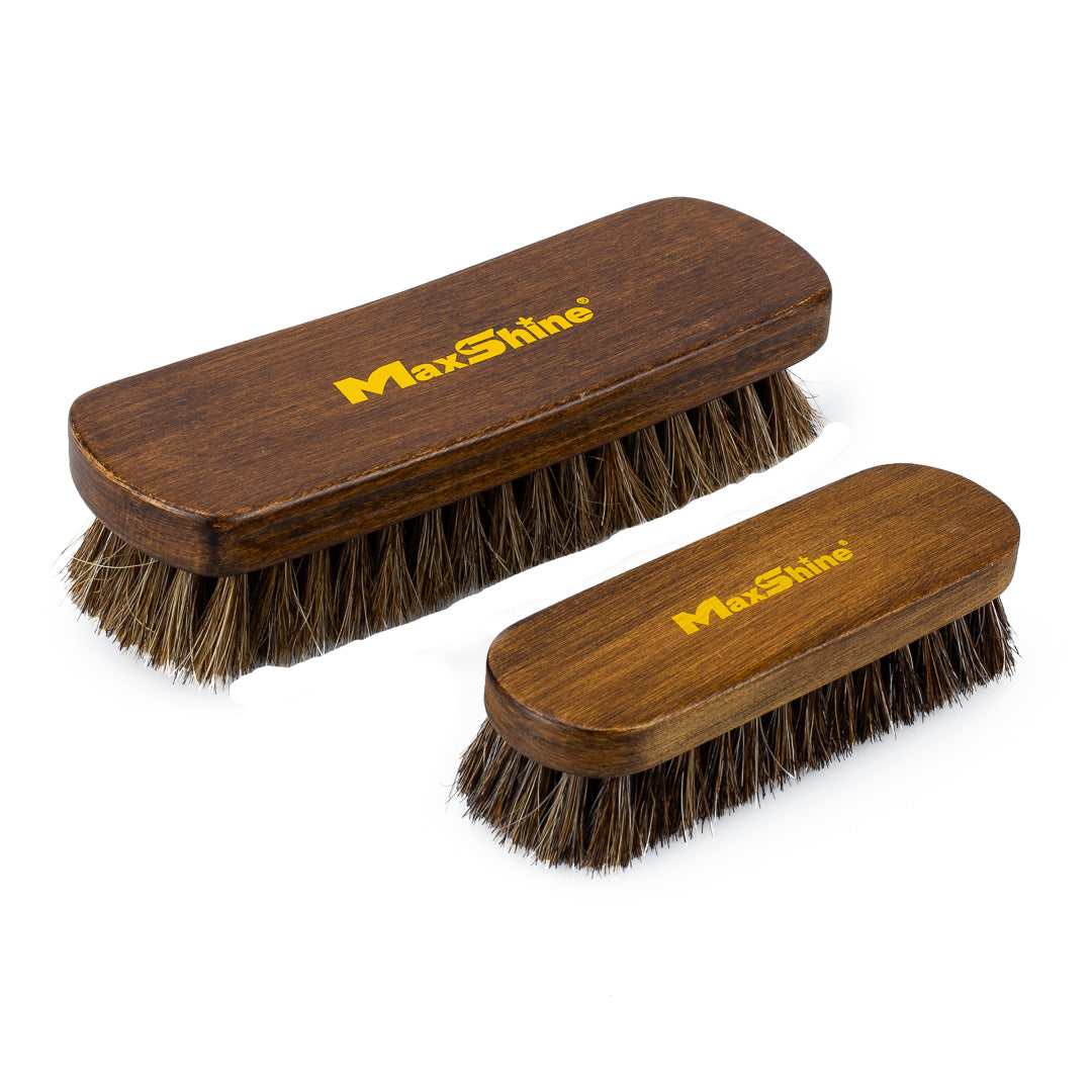 MaxShine Horse Hair Brush for Cleaning Upholstery