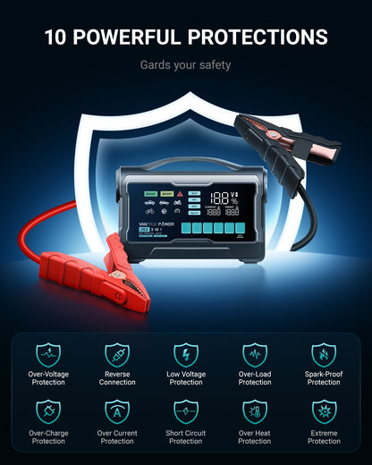 Vantrue JS3 All-in-One Jump Starter & Air Compressor