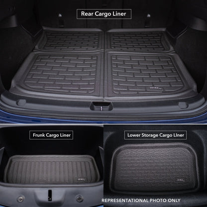 3dmats-usa FORD EXPLORER BLACK CARGO LINER (STOWABLE) 2002-2005