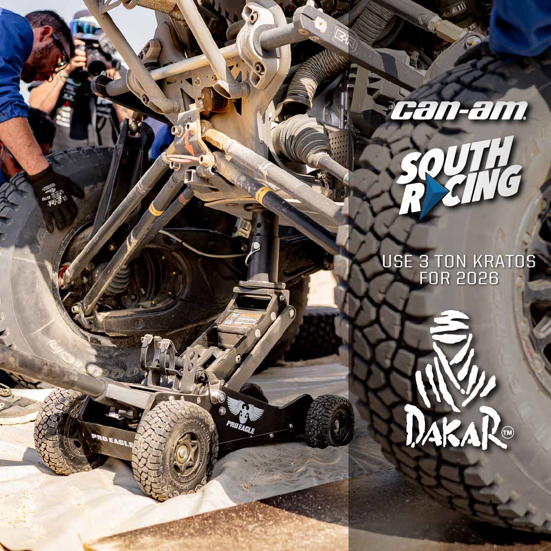 Pro Eagle 3 Ton Big Wheel Off Road Jack "Kratos"