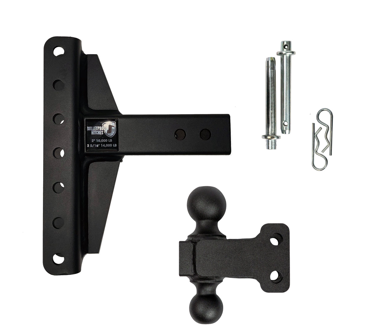 BulletProof Hitches 2.5" Medium Duty 4" & 6" Offset Hitch