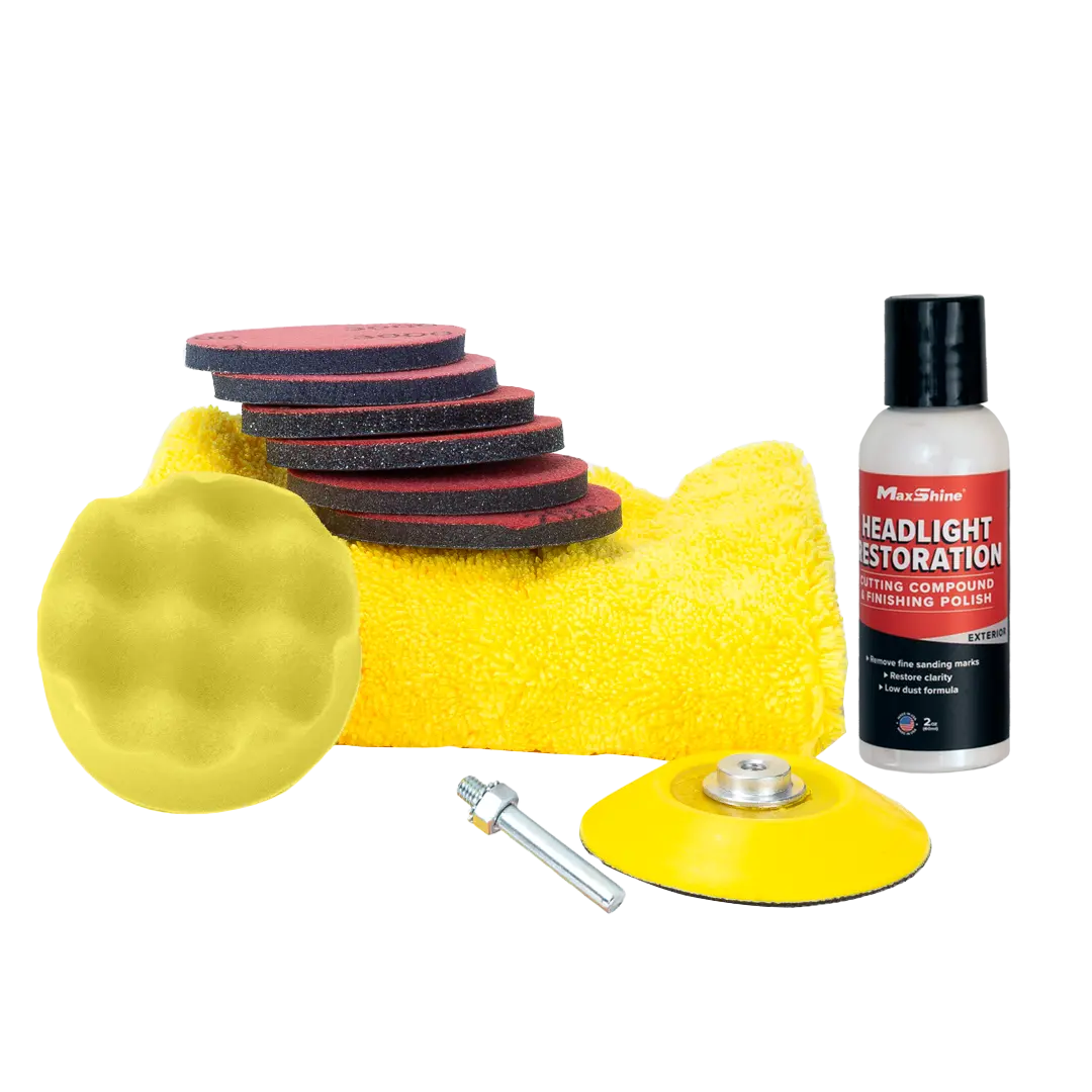 MaxShine Headlight Restoration Kit