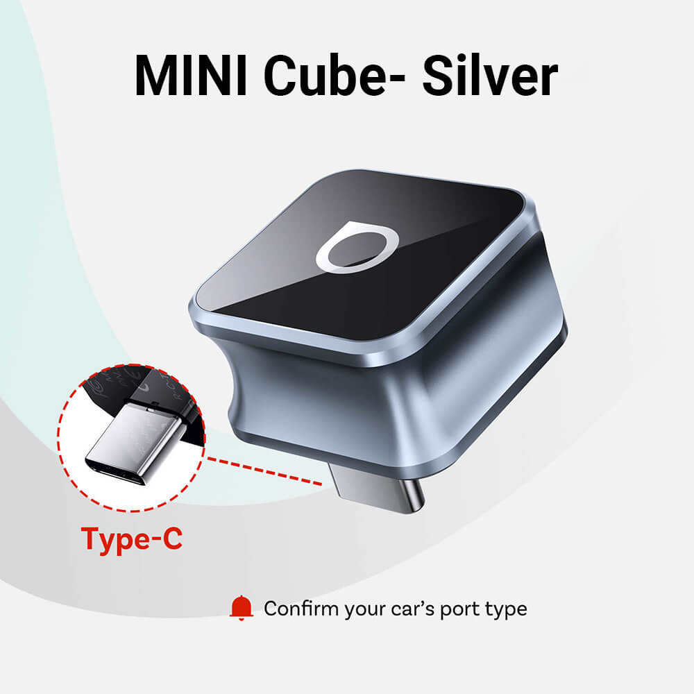 Ottocast Mini Cube 3.0 Wireless CarPlay/Android Auto Adapter