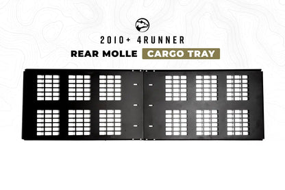 Cali Raised LED Rear Molle Cargo Tray For 2010-2024 4Runner