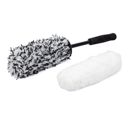 MaxShine Microfiber Soft Wheel Brush with Replaceable Cover