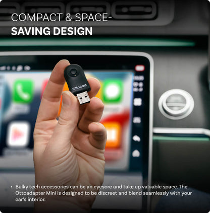 Ottocast Mini Wireless CarPlay/Android Auto Adapter