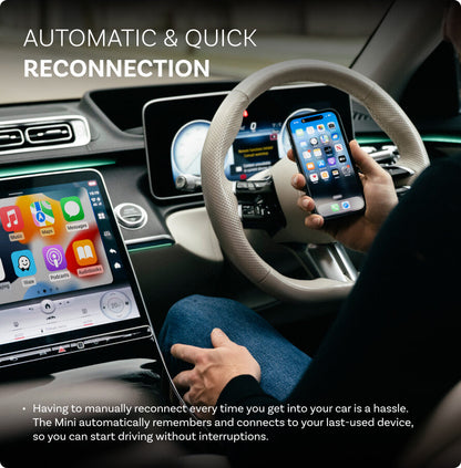 Ottocast Mini Wireless CarPlay/Android Auto Adapter
