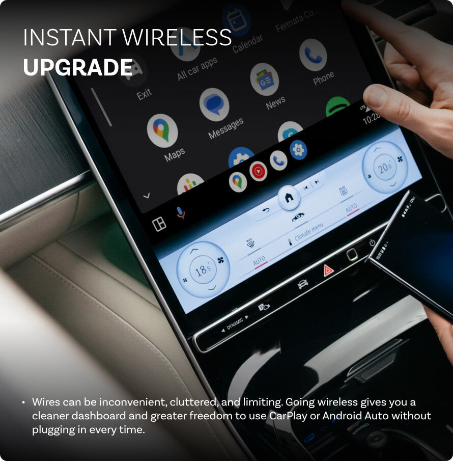 Ottocast Mini Wireless CarPlay/Android Auto Adapter