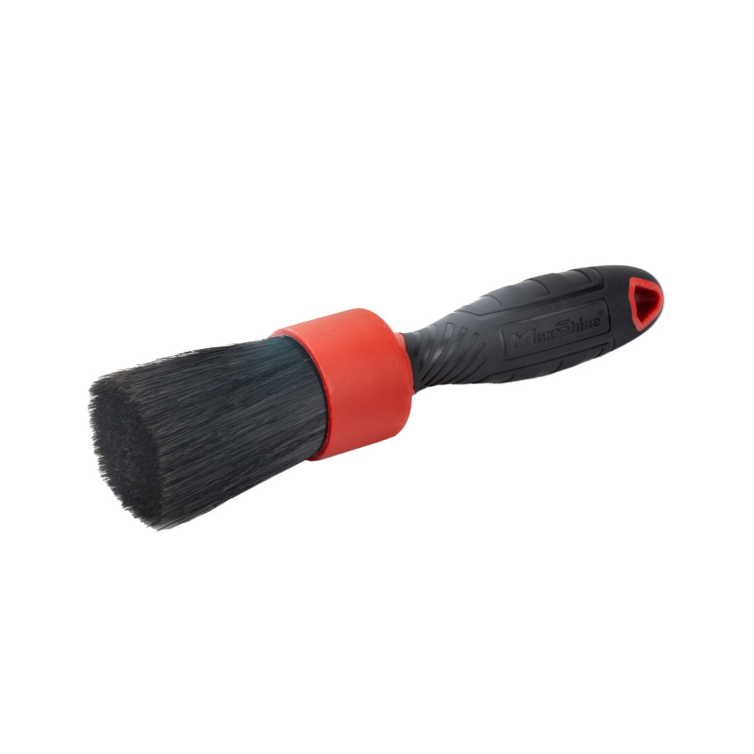 MaxShine Stubby Brush - Boar Hair & Mixed Bristle