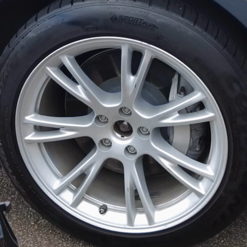 EVBASE Model Y Hubcaps Turbine Style Full Wrapped Wheel Coves for 19" Factory Tesla Wheel
