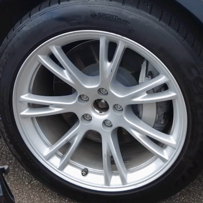 EVBASE Model Y Hubcaps Turbine Style Full Wrapped Wheel Coves for 19" Factory Tesla Wheel