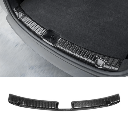 EVBASE Model Y Juniper Rear Trunk Sill Protector Stainless Steel Rear Bumper Guard