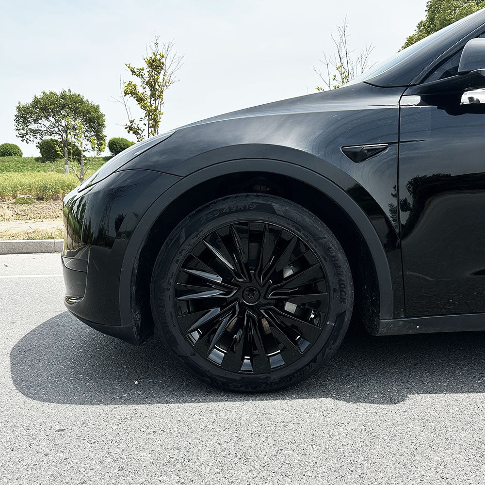 Yeslak Nova Wheel Covers for Tesla Model Y (2020-2024) | 19” Gemini Wheel Replacement Covers | OEM-Style Protection & Sleek