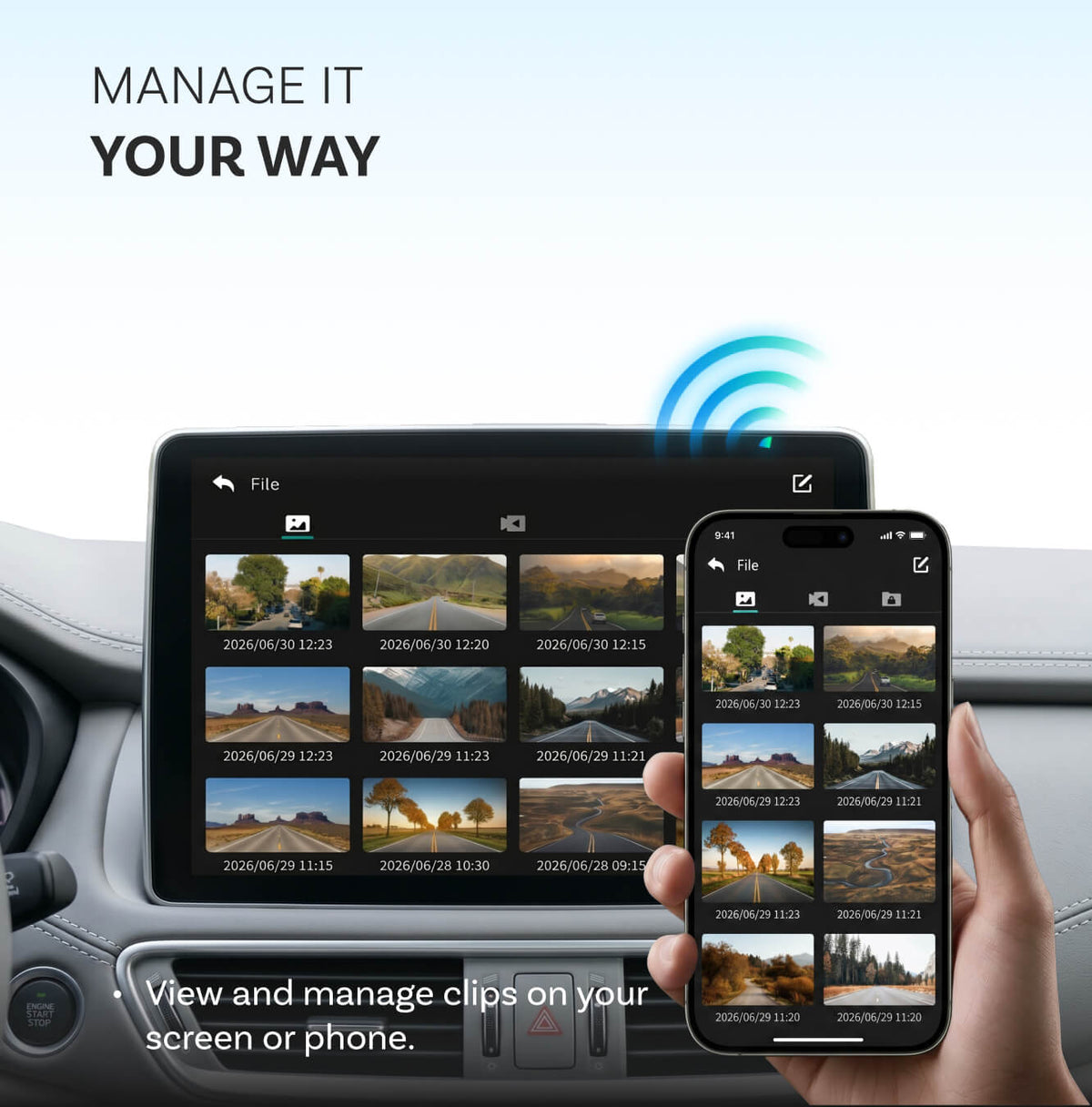 Ottocast OttoSafe Cam 2-in-1 Dash Cam & Wireless CarPlay Adapter