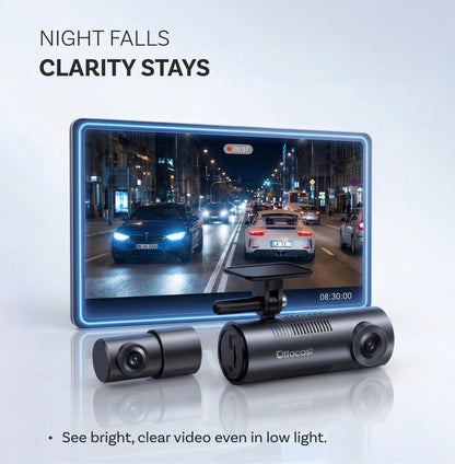 Ottocast OttoSafe Cam 2-in-1 Dash Cam & Wireless CarPlay Adapter