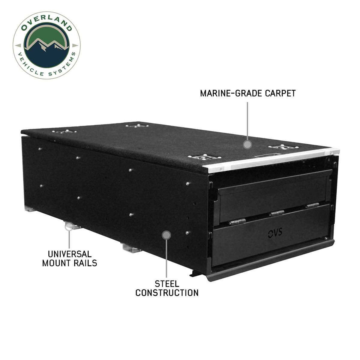 Overland Vehicle Systems Cargo Box Kitchen W/Slide Out, Storage Box & Cooking Area