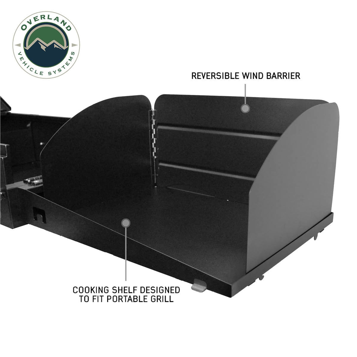 Overland Vehicle Systems Cargo Box Kitchen W/Slide Out, Storage Box & Cooking Area