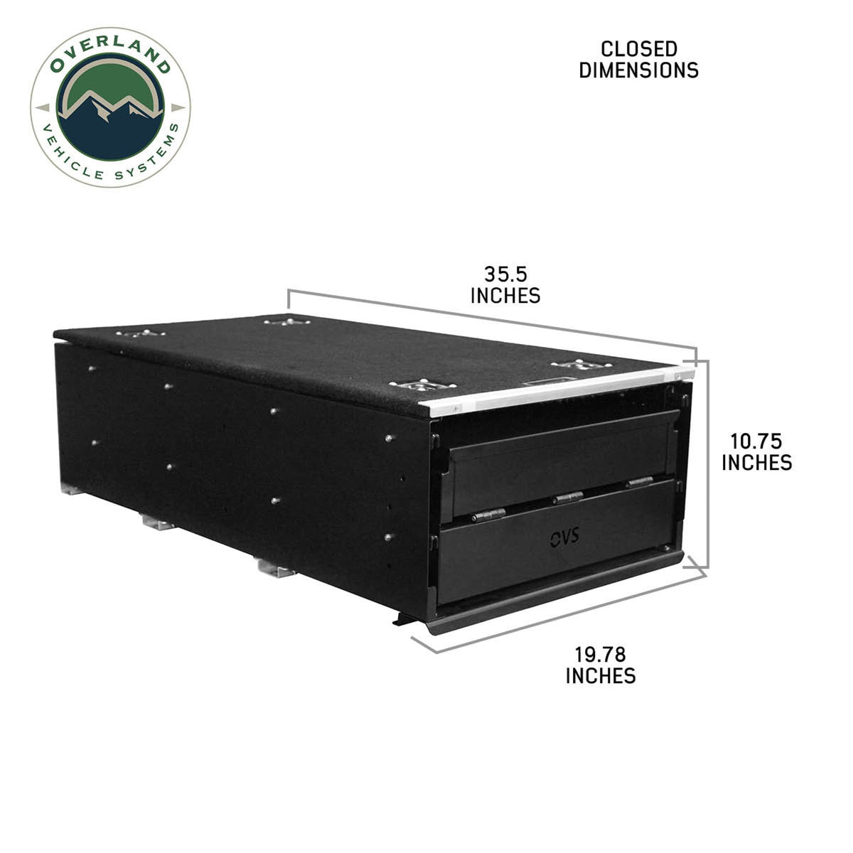 Overland Vehicle Systems Cargo Box Kitchen W/Slide Out, Storage Box & Cooking Area